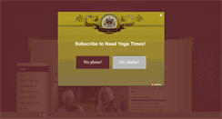 Desktop Screenshot of naadyogacouncil.com